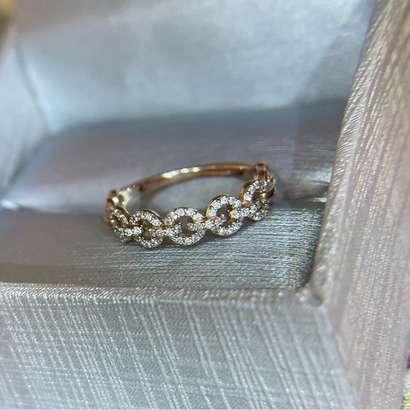 Kay Jewelers Jewelry Ladies Rose Gold Kays Chain Ring Poshmark